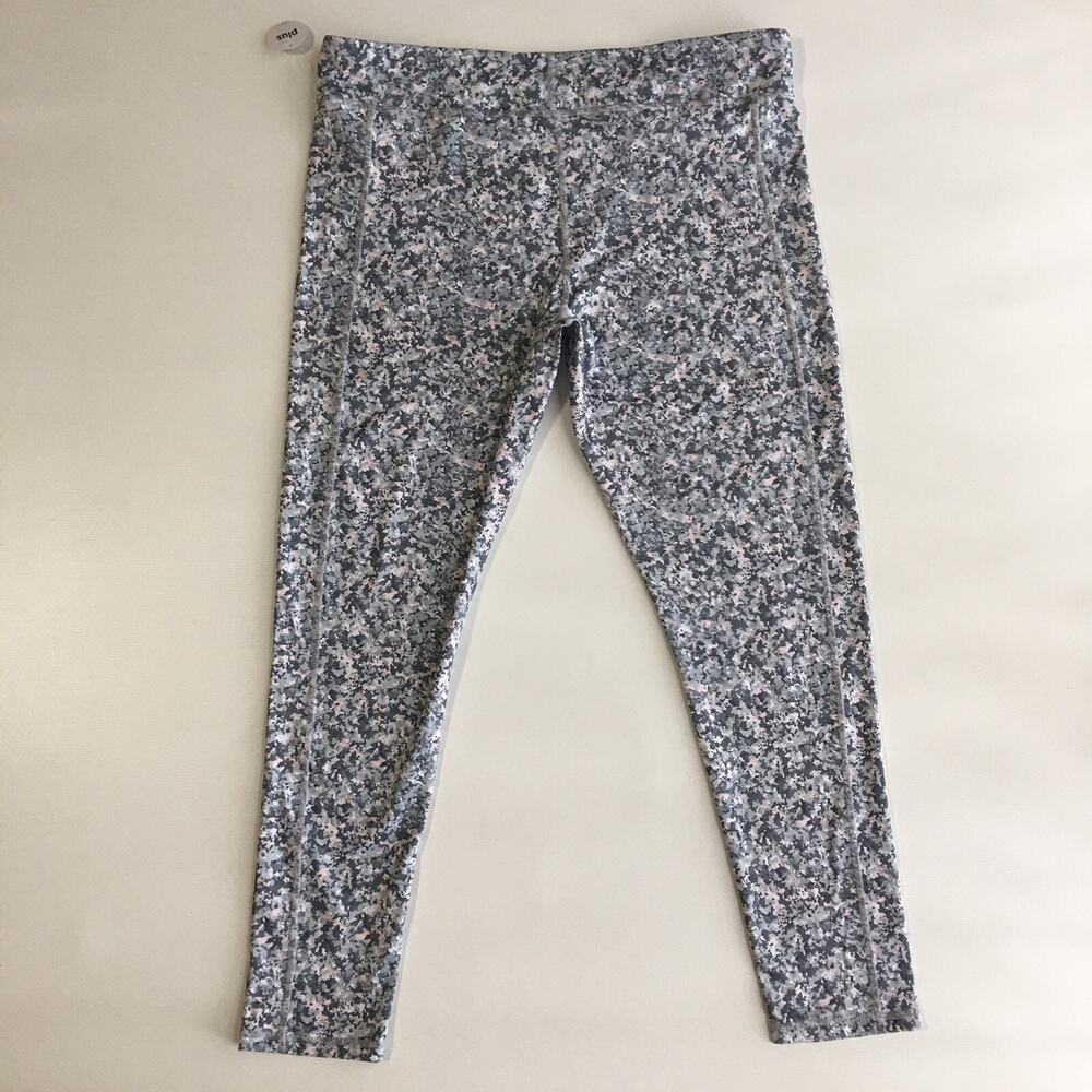 XERSION Fitted High Rise Leggings Yoga Stretch Sz 3XL Floral Pants